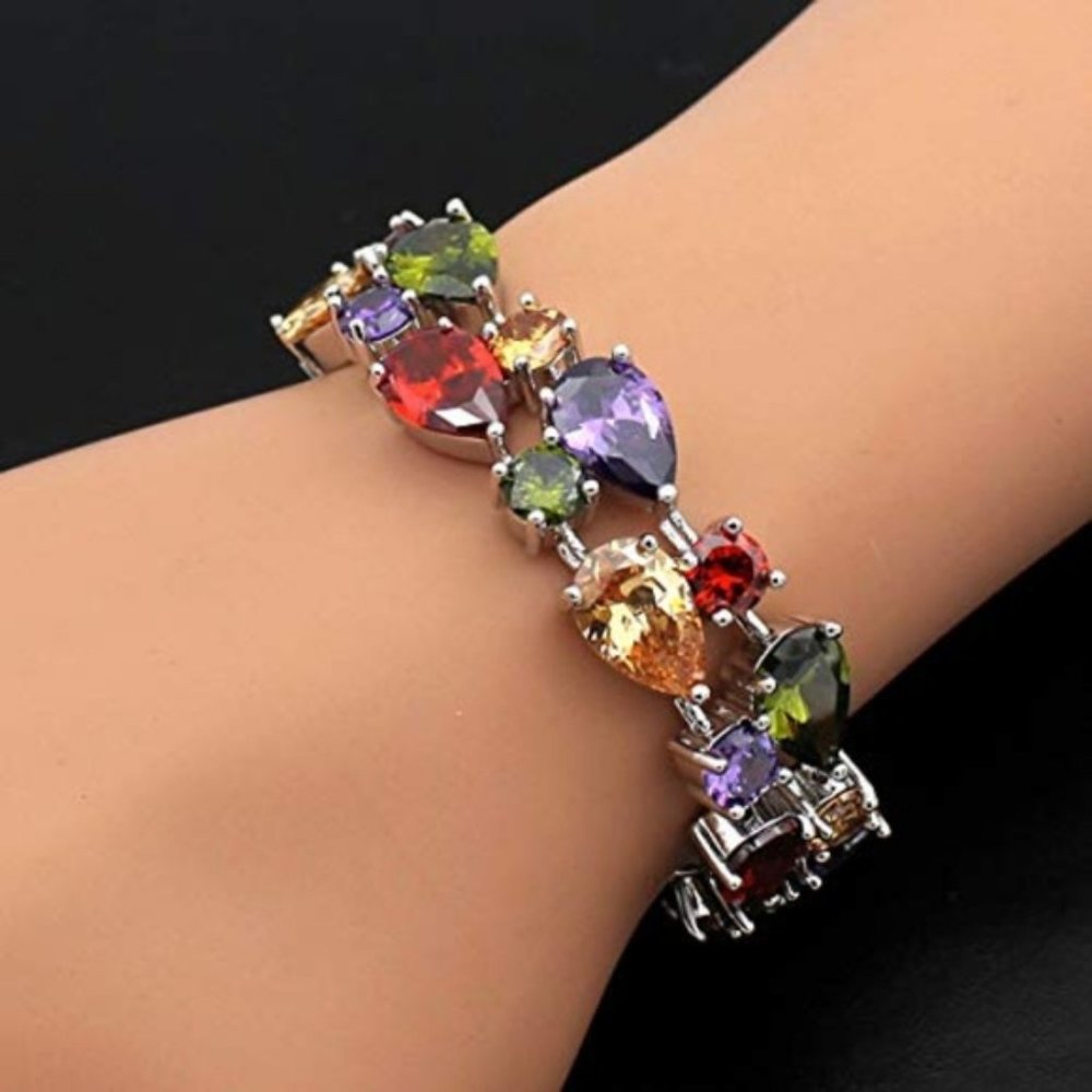 Multi Gemstone Bracelet - image 3